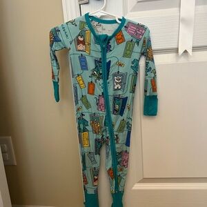 Little Sleepies Monster Inc Zippy